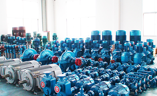 Centrifugal pumps in the ship